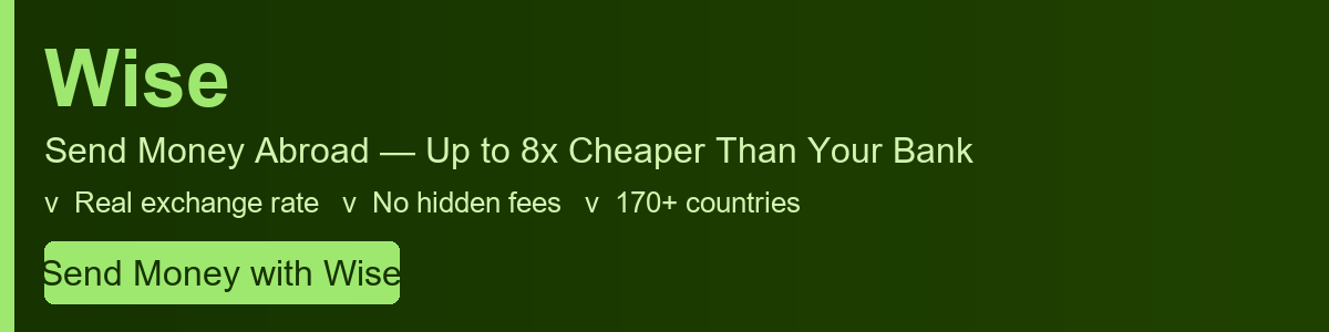 Wise - Send Money Abroad Cheaper